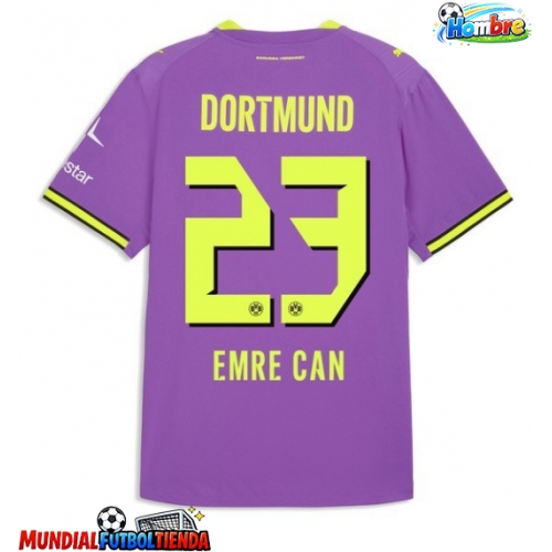 Camiseta Borussia Dortmund Emre Can #23 Tercera Equipación Replica 2026-27 mangas cortas